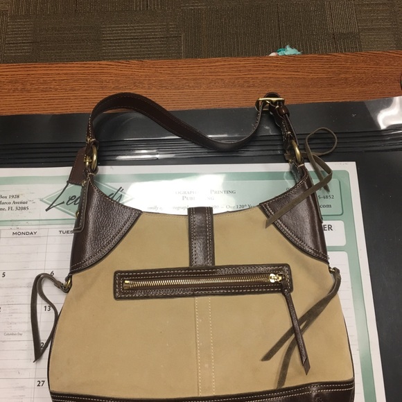 Coach shoulder hobo sadle purse - Picture 2 of 5